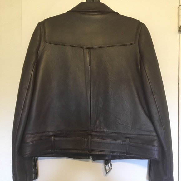 Kooples Leather Biker Jacket - Picture 2 of 8